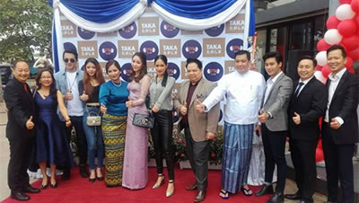 缅甸客户健身房开业 抖奶视频APP免费下载客户案例图