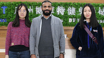 沙特客户采购中国抖奶视频APP免费下载品牌健身器材