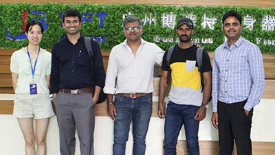 印度来中国采购健身器材 进口抖奶视频APP免费下载品牌健身房器械