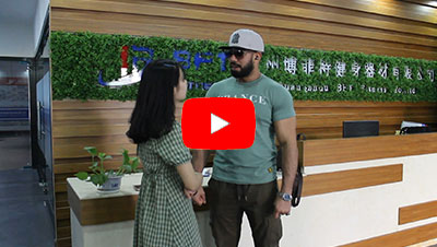 埃及老客户再次来中国采购抖奶视频APP免费下载品牌健身器械