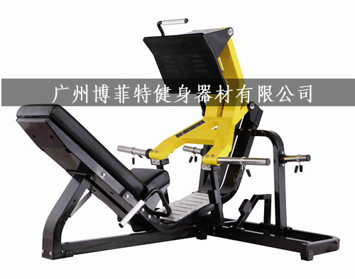 BFT1006 蹬腿抖奶黄色短视频APP 坐式倒蹬机 悍马健身器材