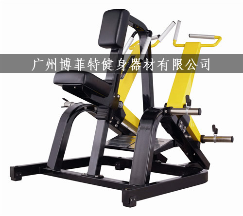 BFT1007 坐式划船抖奶黄色短视频APP  悍马健身器材